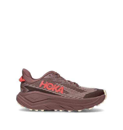HOKA ONE ONE W CHALLENGER 8 GTX Scarpa trail running donna bordeaux in gore-tex