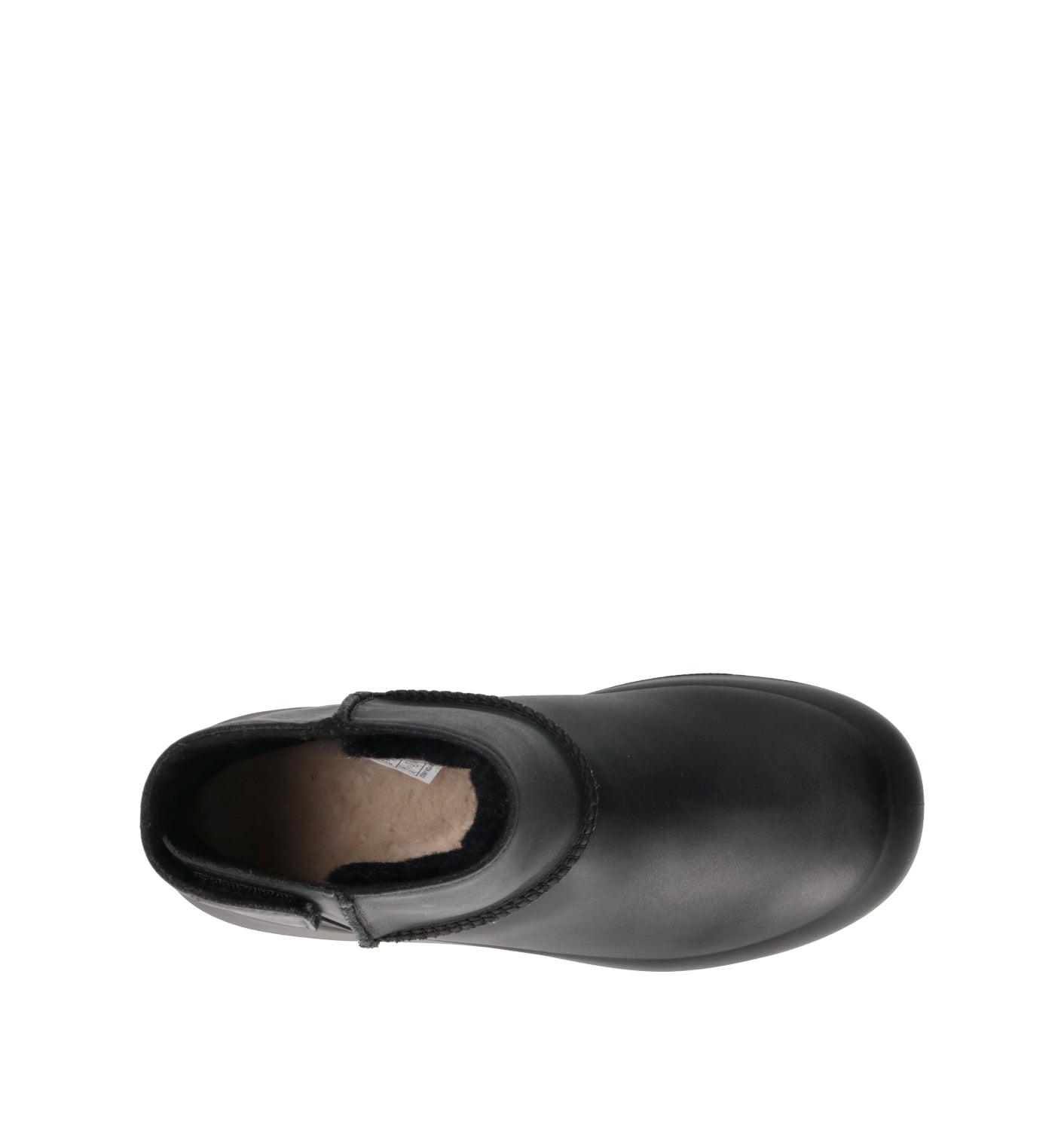 UGG Stivaletto pelo donna nera in pelle