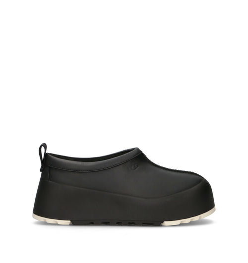 UGG W TASMAN STREETSCAPE LTHR Sabot donna nero in pelle