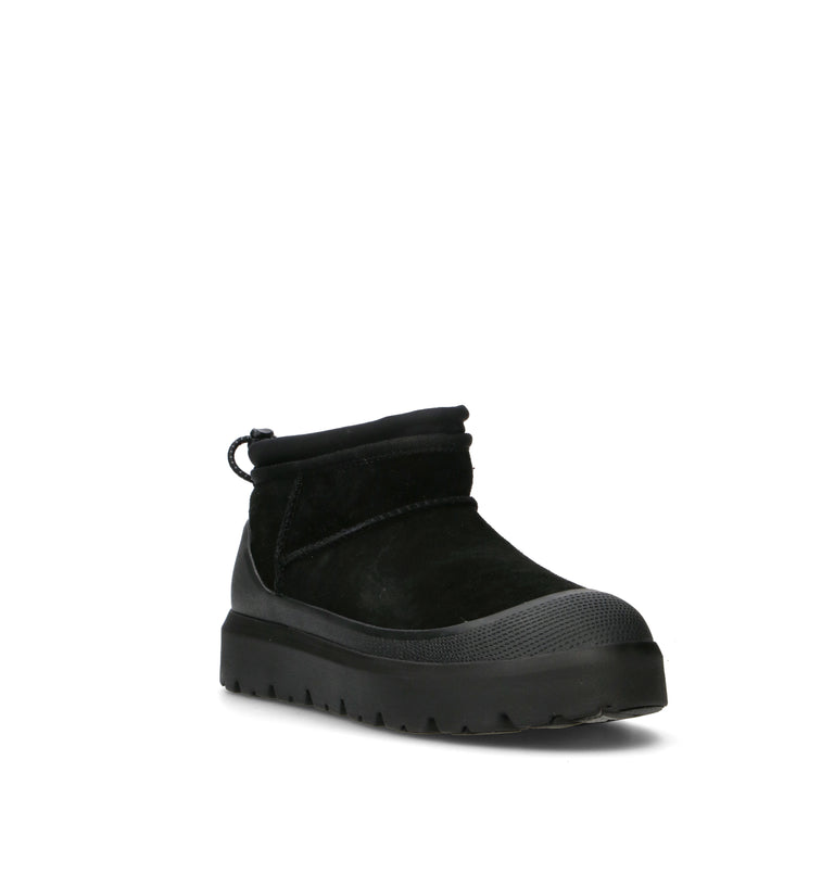 UGG M CL ULTRA MINI WEATHER HYBRID Stivaletto pelo uomo nero waterproof