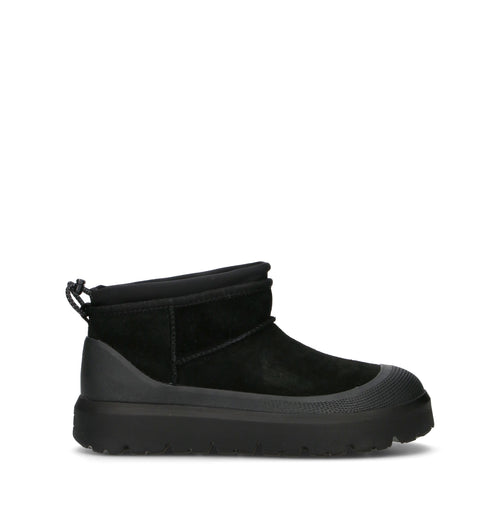 UGG M CL ULTRA MINI WEATHER HYBRID Stivaletto pelo uomo nero waterproof