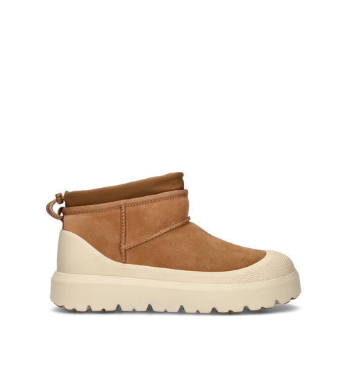 UGG M CL ULTRA MINI WEATHER HYBRID Stivaletto pelo uomo chestnut/whitecap waterproof