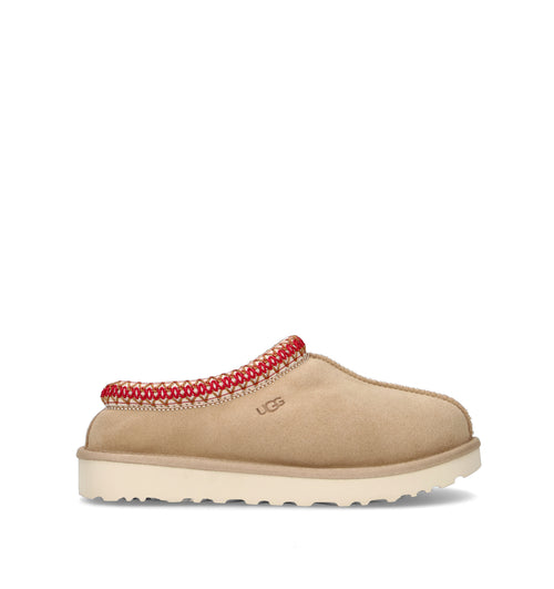 UGG W TASMAN II Sabot donna driftwood/biking red in suede