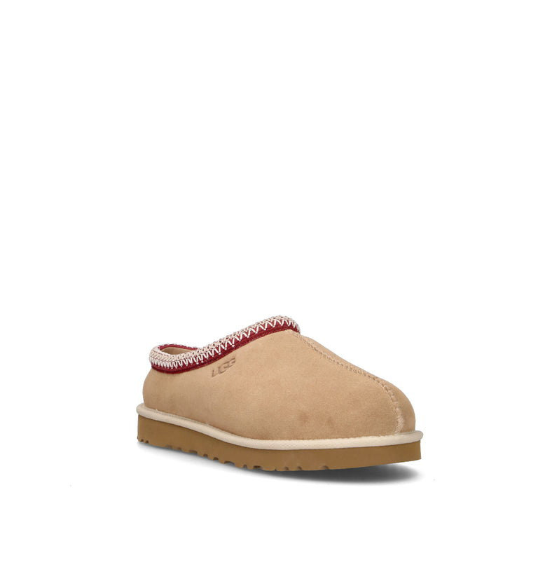 UGG M TASMAN II Sabot uomo driftwood/biking red in suede