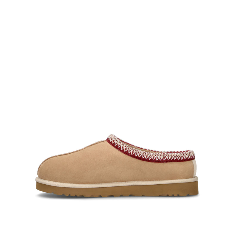UGG M TASMAN II Sabot uomo driftwood/biking red in suede