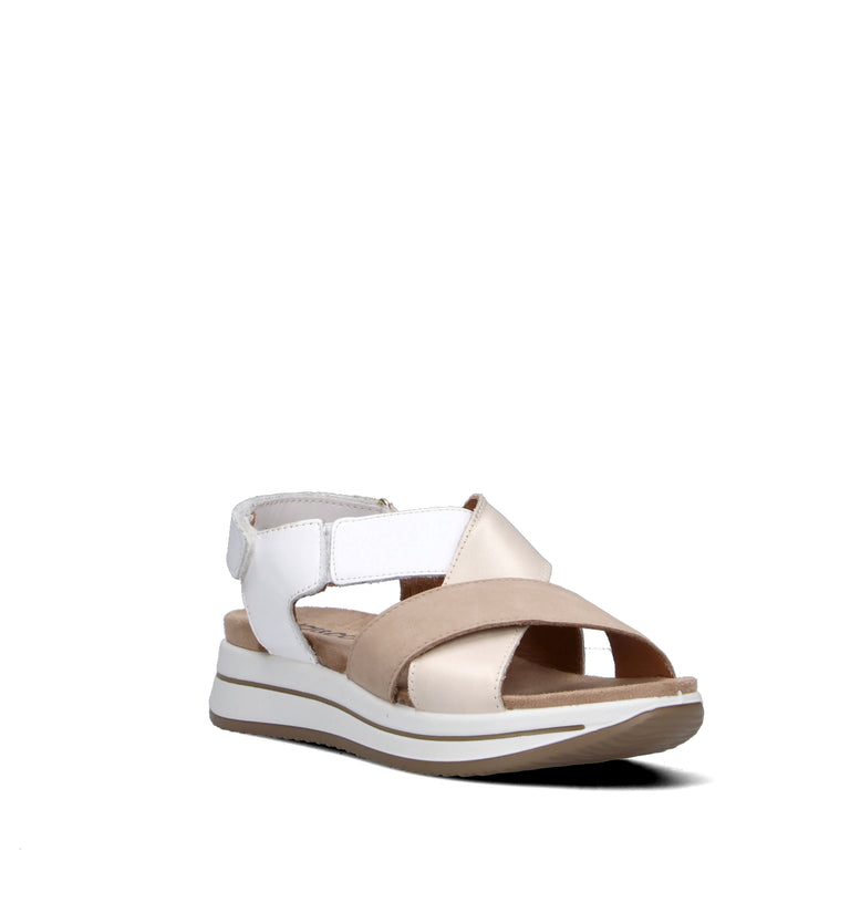 IGI&CO Sandalo donna taupe in nabuk