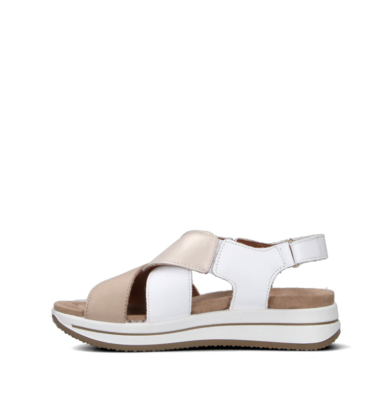 IGI&CO Sandalo donna taupe in nabuk