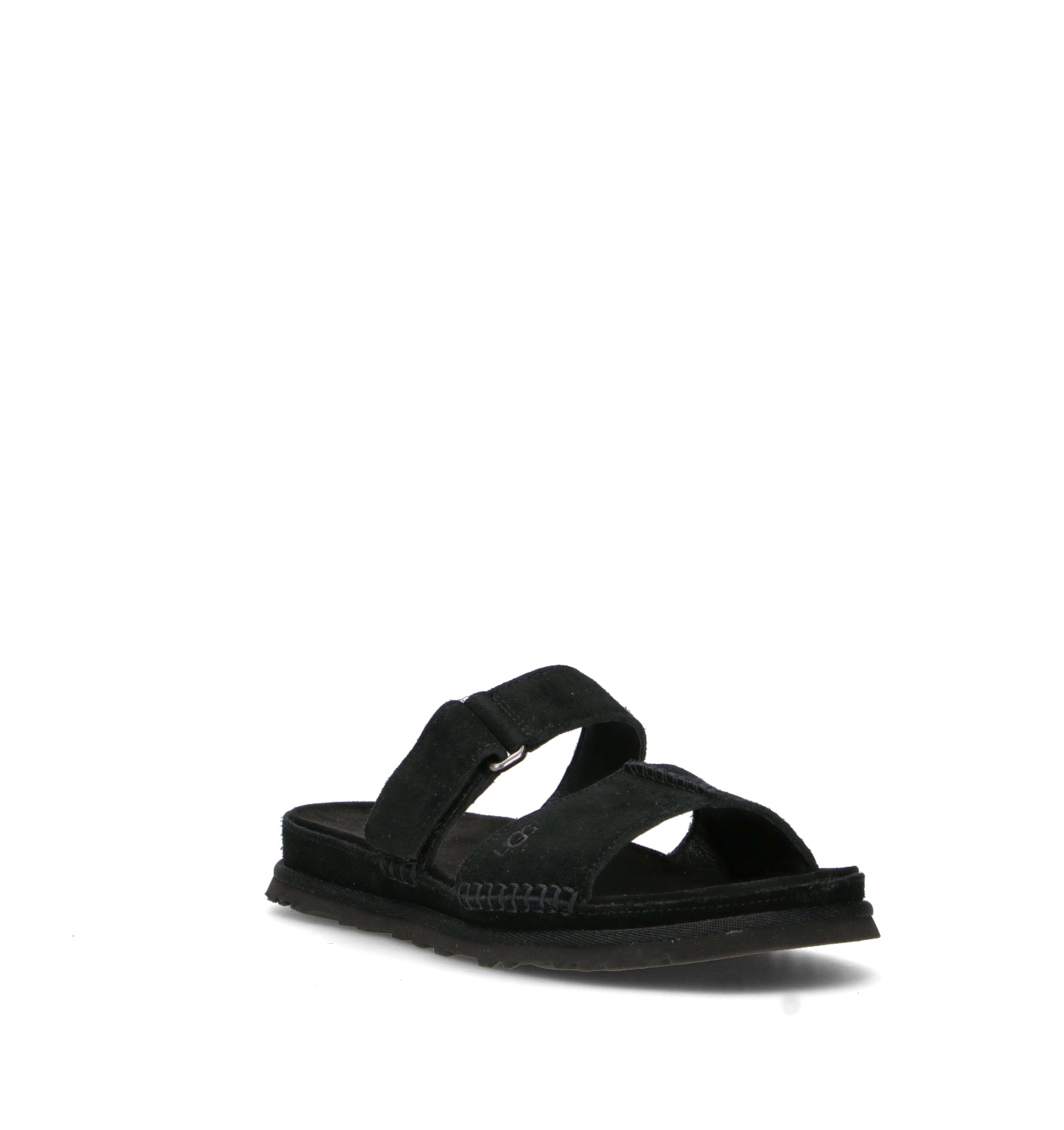 UGG W GOLDENGAZE SLIDE Ciabatta donna nera in suede