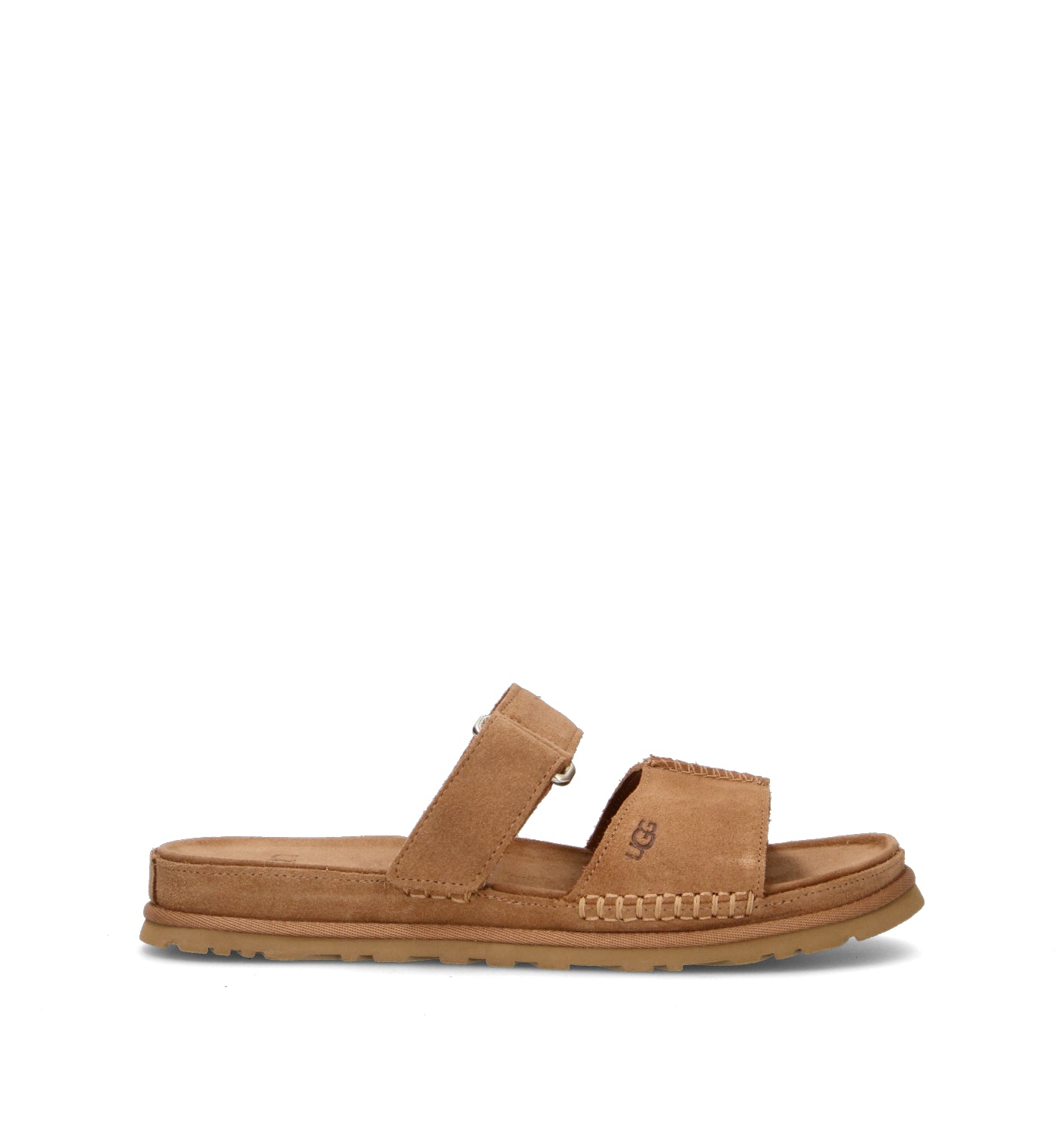 UGG W GOLDENGAZE SLIDE Ciabatta donna chestnut in suede