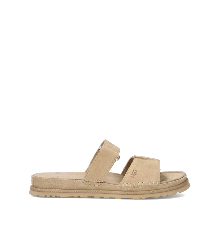 UGG W GOLDENGAZE SLIDE Ciabatta donna mustard seed in suede