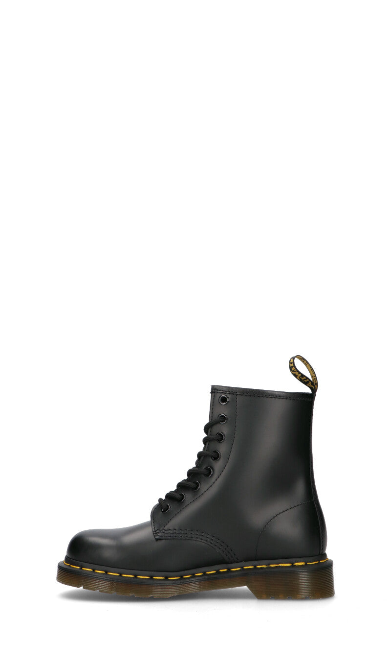 DR. MARTENS 1460 SMOOTH Anfibio donna nero in pelle