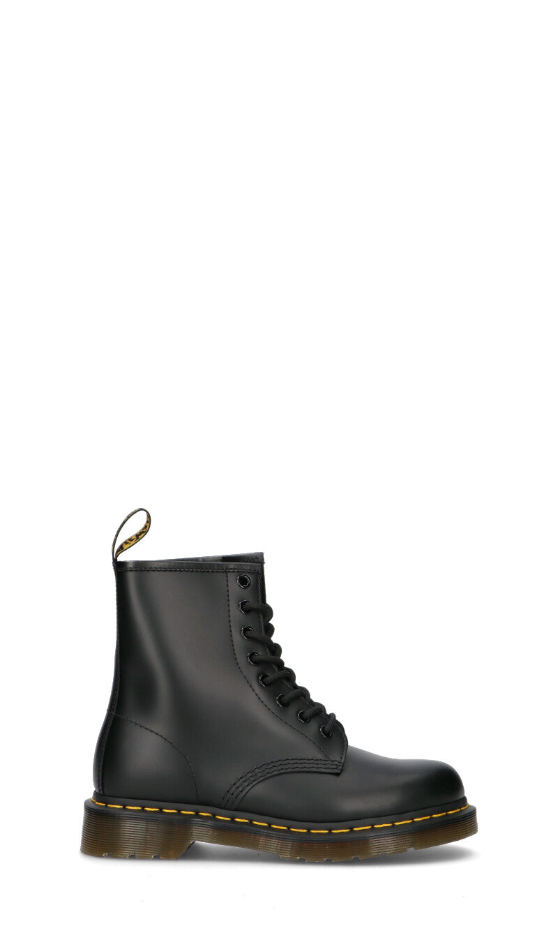 DR. MARTENS 1460 SMOOTH Anfibio donna nero in pelle
