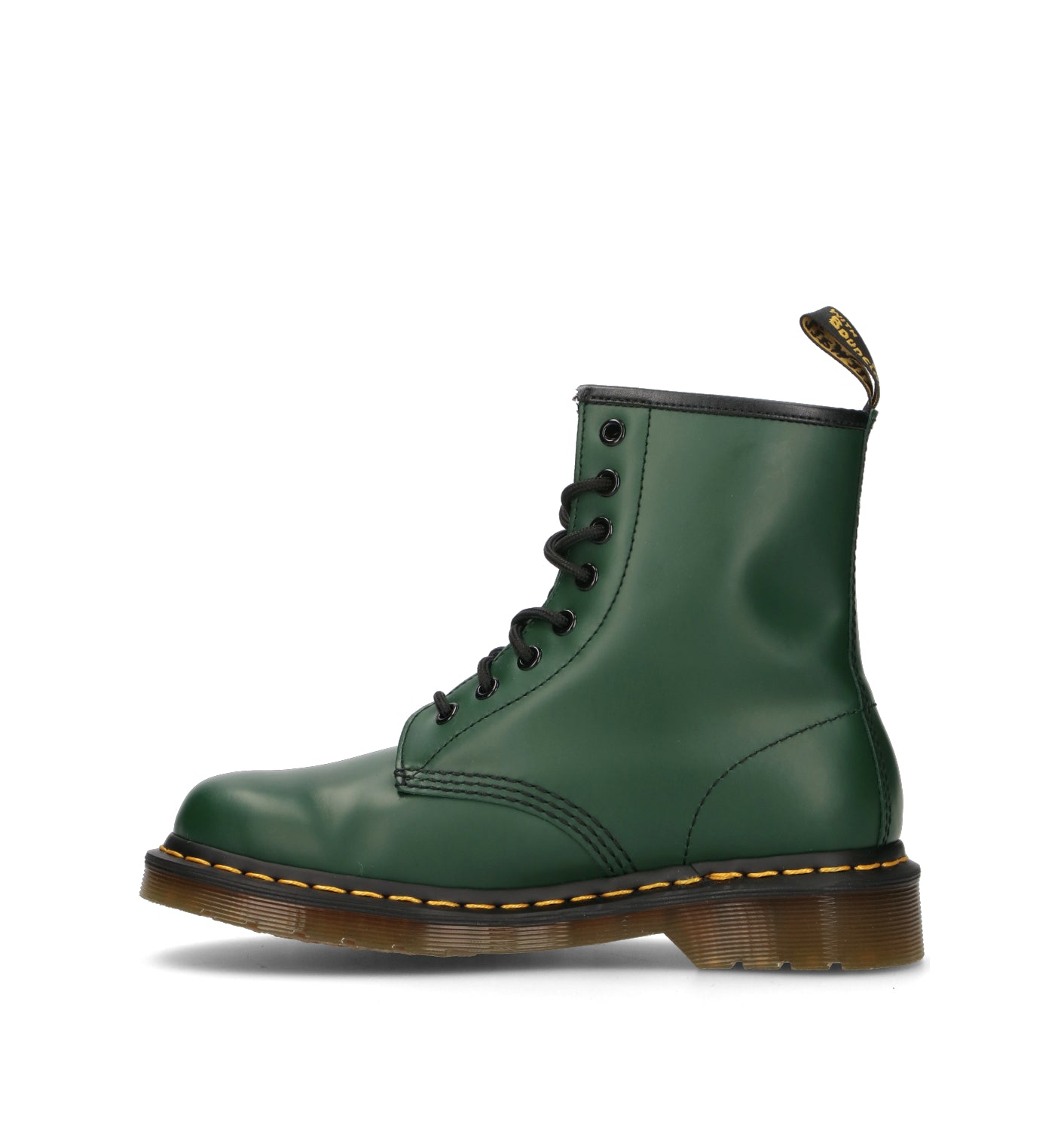 DR. MARTENS 1460 Anfibio donna verde in pelle