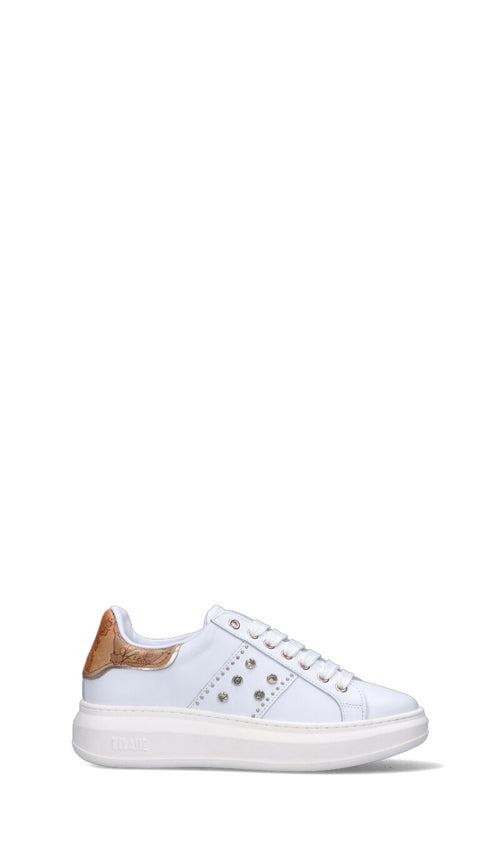 ALVIERO MARTINI Sneaker ragazza bianca in pelle