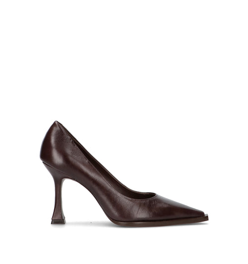 VICENZA Décolleté donna marrone in pelle