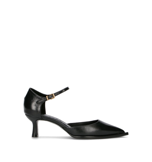 VICENZA Décolleté donna nera in pelle