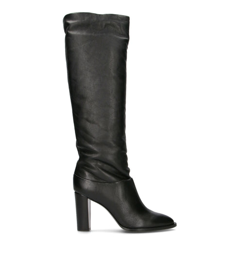 VICENZA Stivale donna nero in pelle