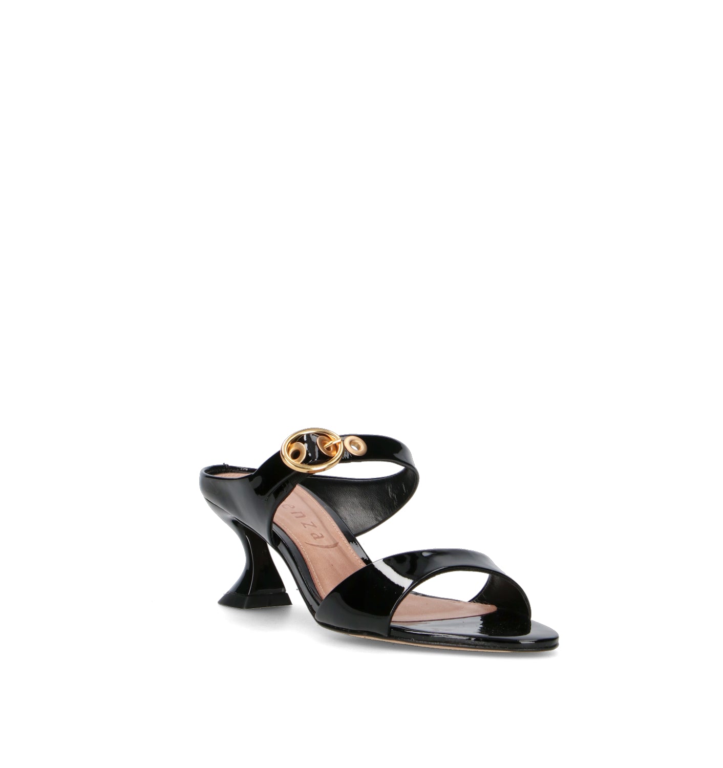 VICENZA Sandalo donna nero in pelle