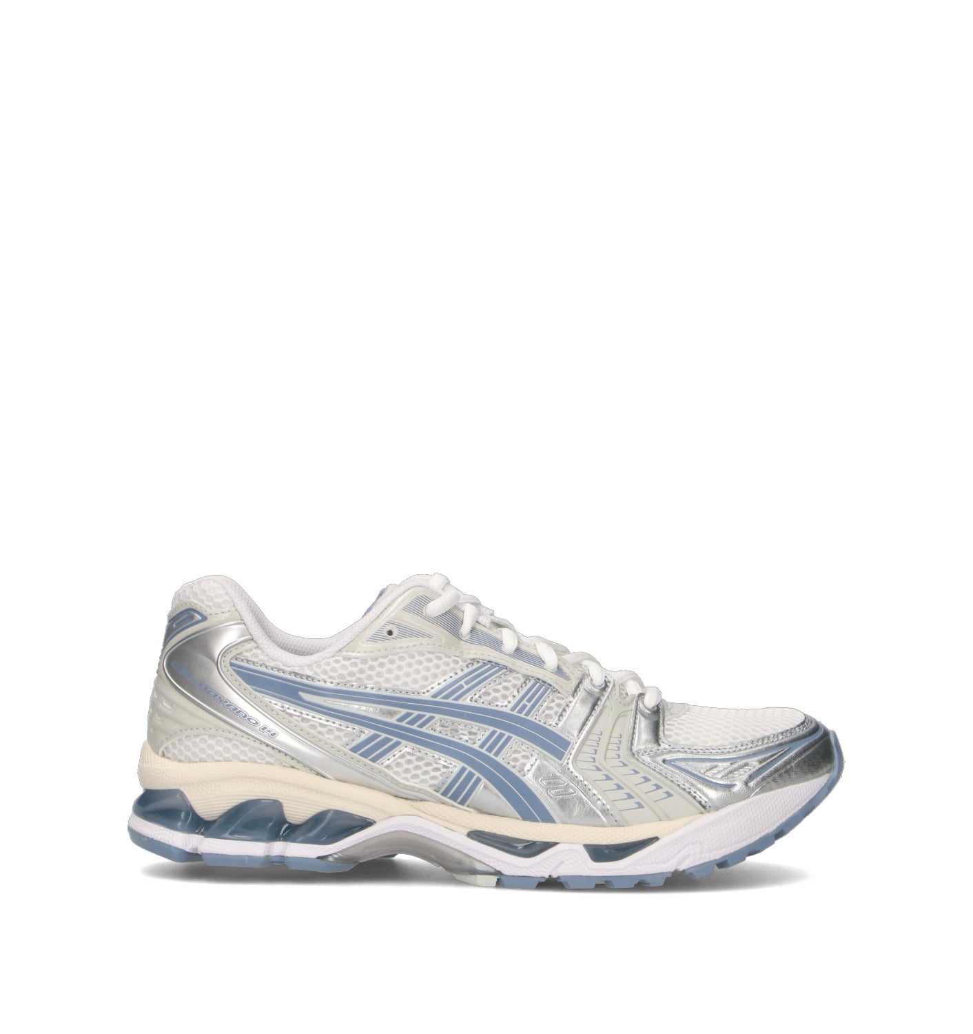 ASICS GEL-KAYANO 14 Sneaker uomo bianca/argento