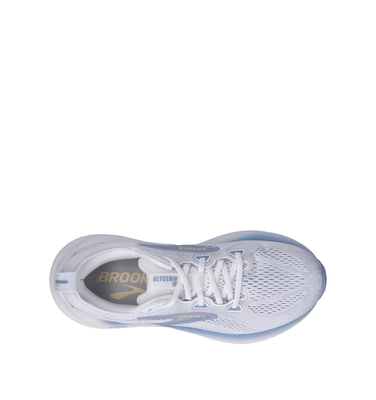 BROOKS GLYCERIN 22 Scarpa running donna bianca