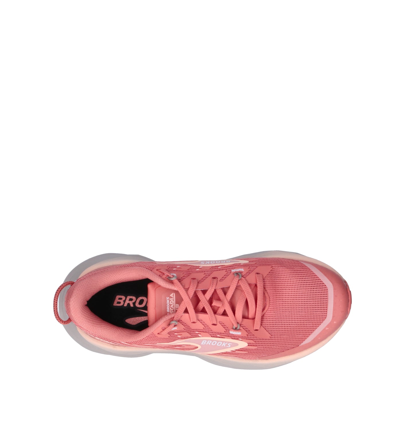 BROOKS CASCADIA 19 Scarpa trail running donna salmone