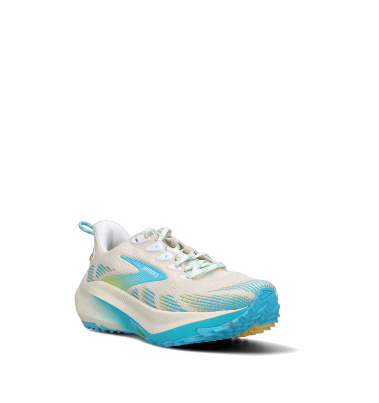 BROOKS GHOST TRAIL Scarpa trail running donna beige/azzurra