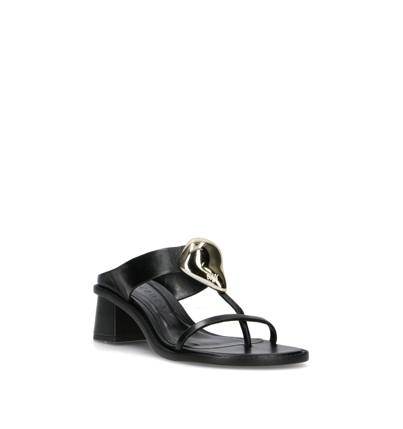 VICENZA Sandalo donna nero in pelle