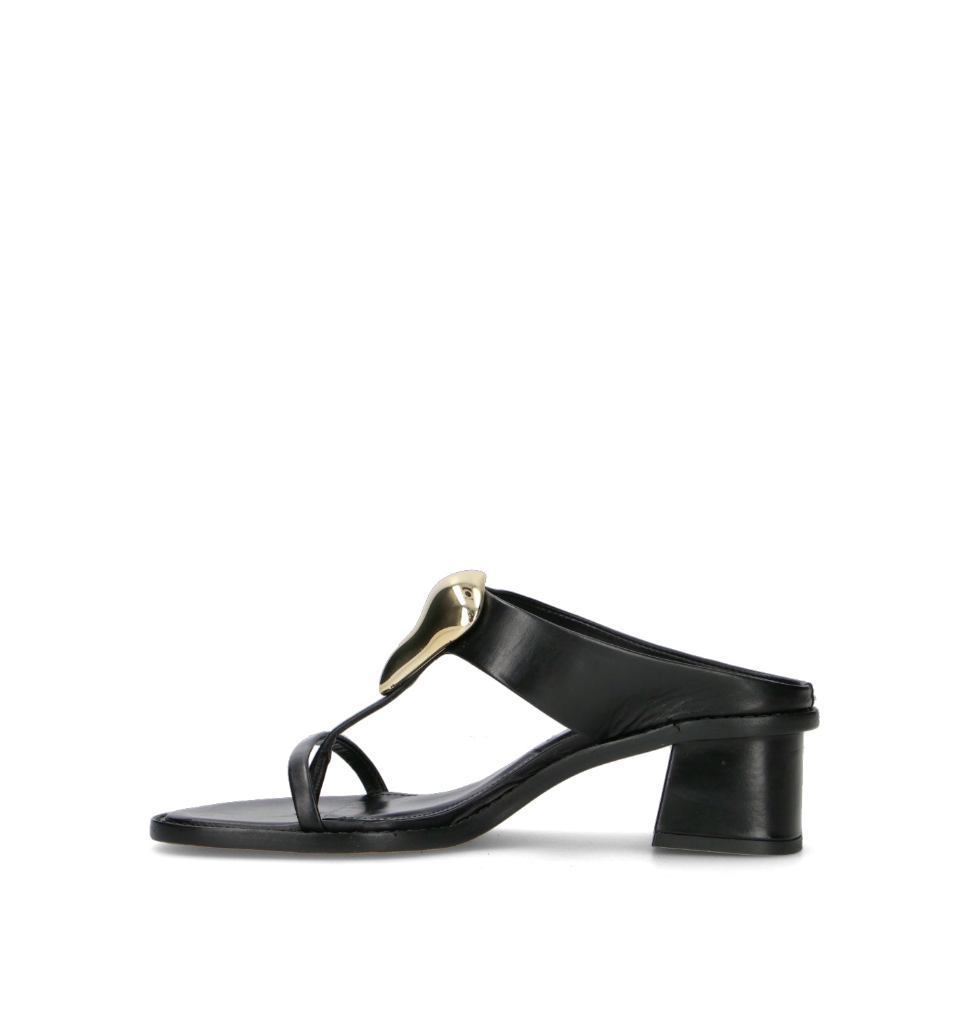 VICENZA Sandalo donna nero in pelle
