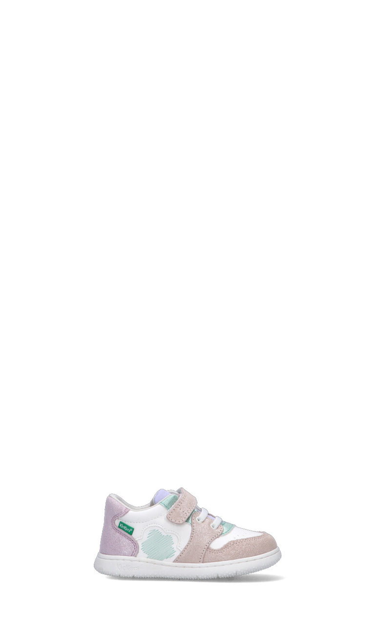 KICKERS Sneaker bimba multicolor in suede