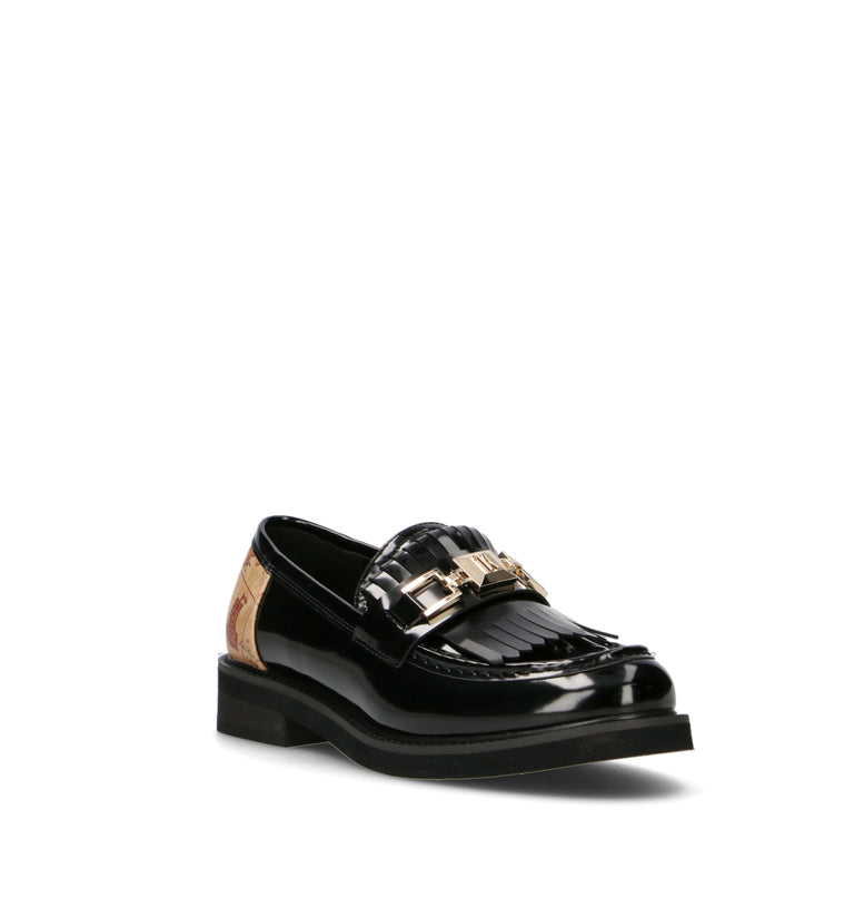 ALVIERO MARTINI Mocassino donna nero
