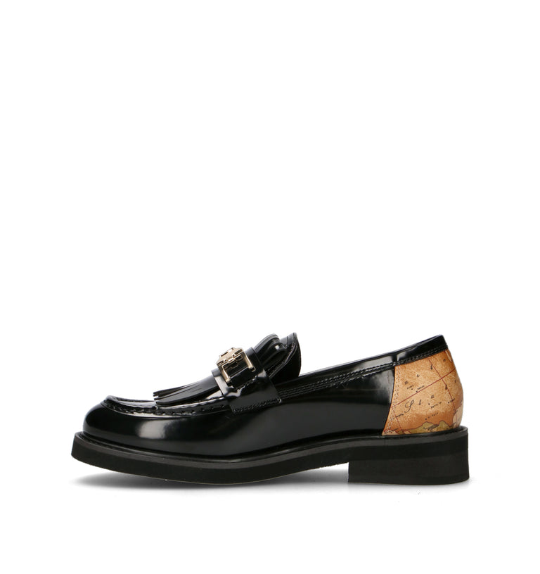 ALVIERO MARTINI Mocassino donna nero