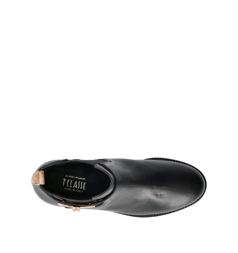 ALVIERO MARTINI Beatles donna nero in pelle