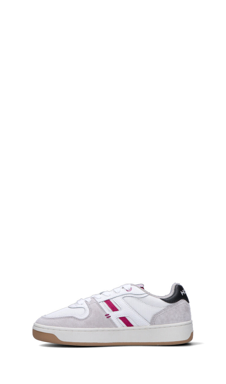 HOFF Sneaker donna grigia chiara/rosa in pelle