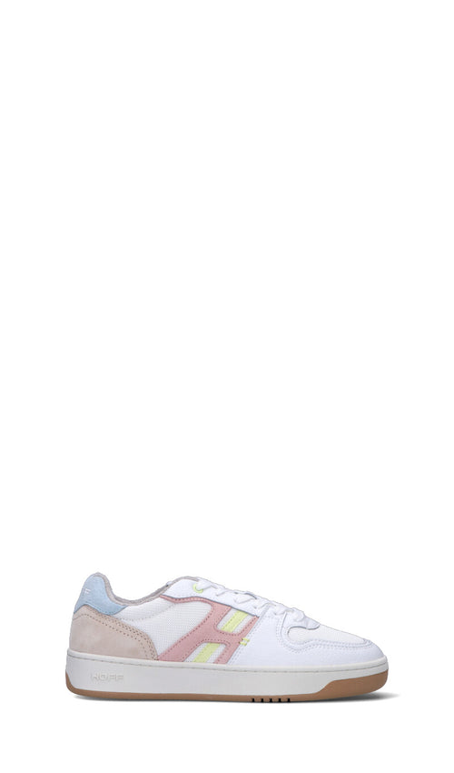 HOFF Sneaker donna bianca/rosa in pelle