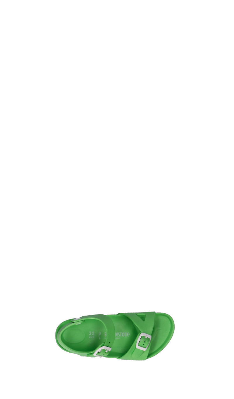 BIRKENSTOCK RIO Sandalo bimbo verde in EVA