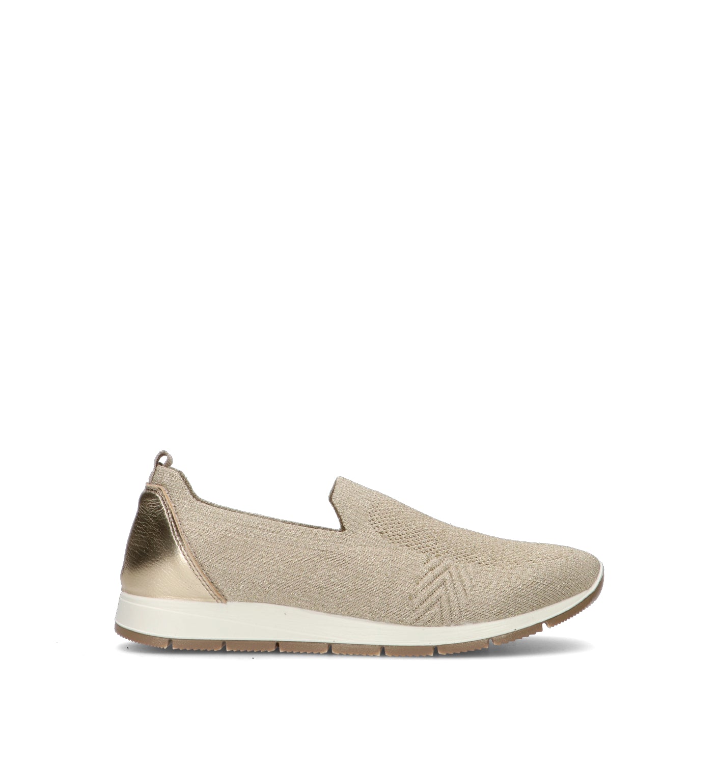 ENVAL Mocassino donna platino