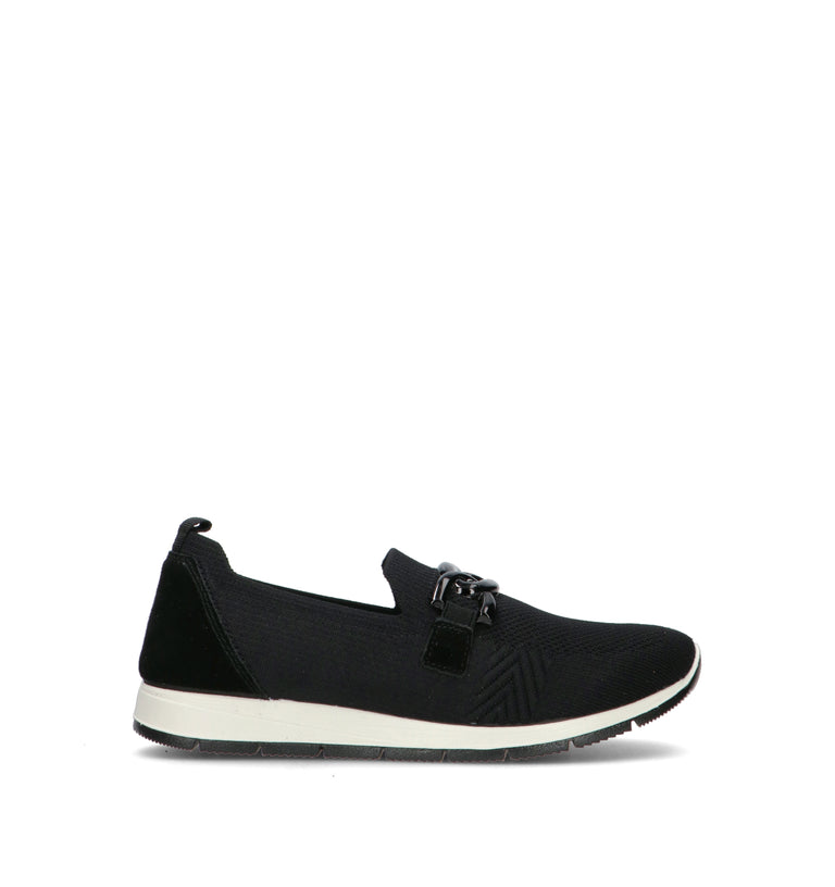 ENVAL Mocassino donna nero