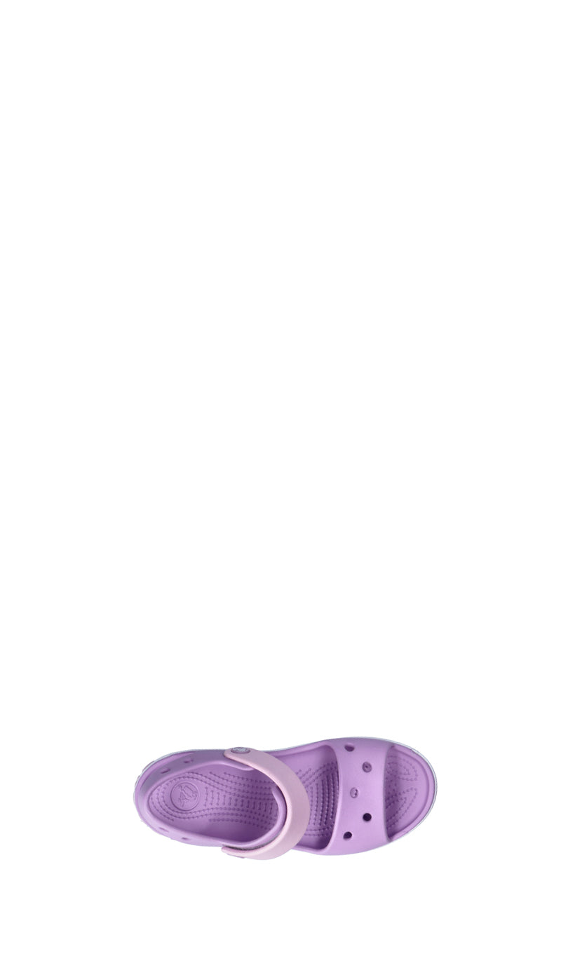 CROCS Sandalo bimba lilla/bianca