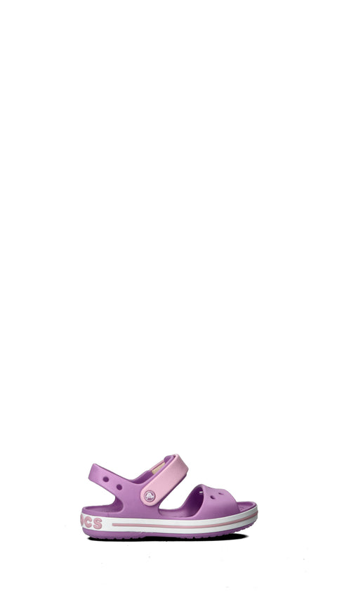 CROCS Sandalo bimba lilla/bianca