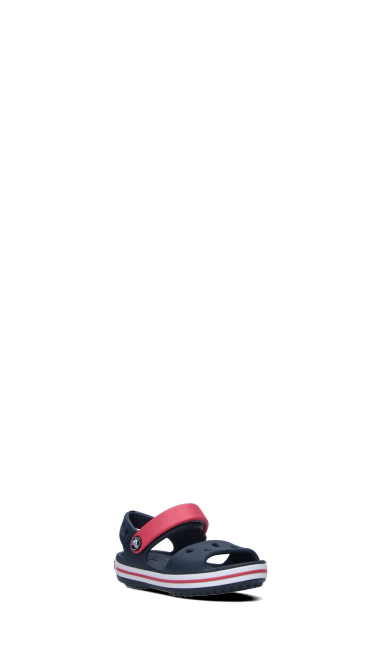 CROCS CROCBAND Sandalo bimbo blu/rosso in gomma