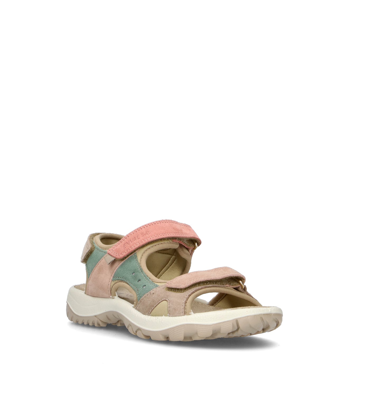 ENVAL Sandalo donna multicolor in suede