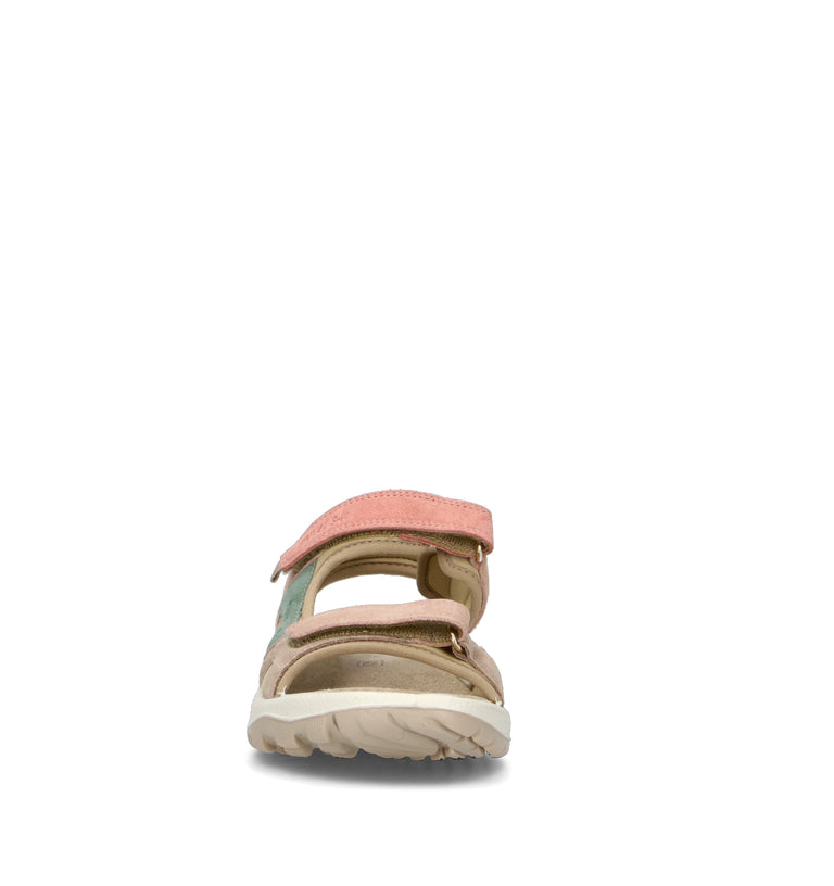 ENVAL Sandalo donna multicolor in suede