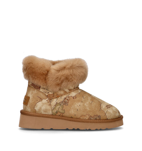 ALVIERO MARTINI Stivaletto pelo ragazza beige