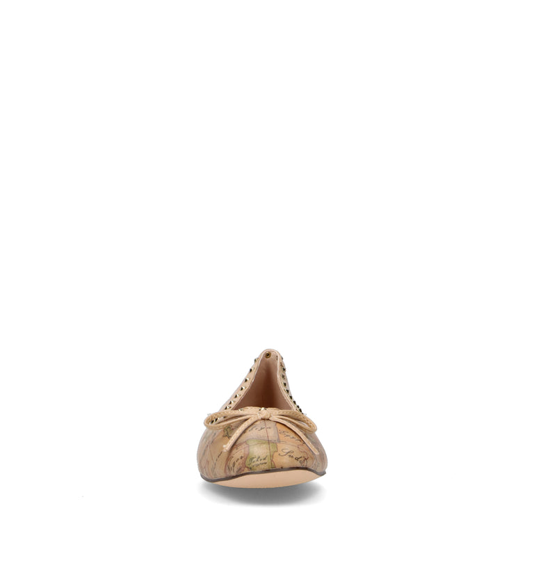ALVIERO MARTINI Ballerina donna beige