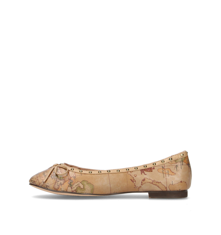 ALVIERO MARTINI Ballerina donna beige