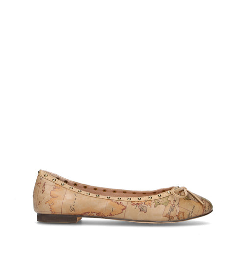ALVIERO MARTINI Ballerina donna beige