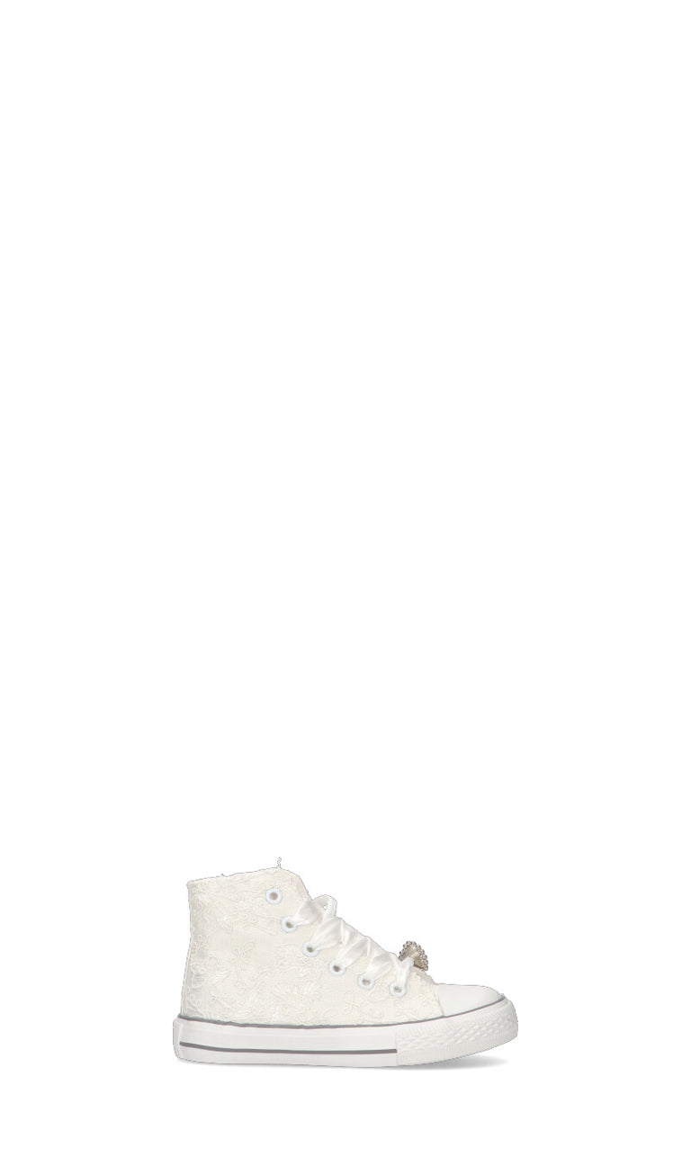 CANTASTORIE Sneaker bimba bianca