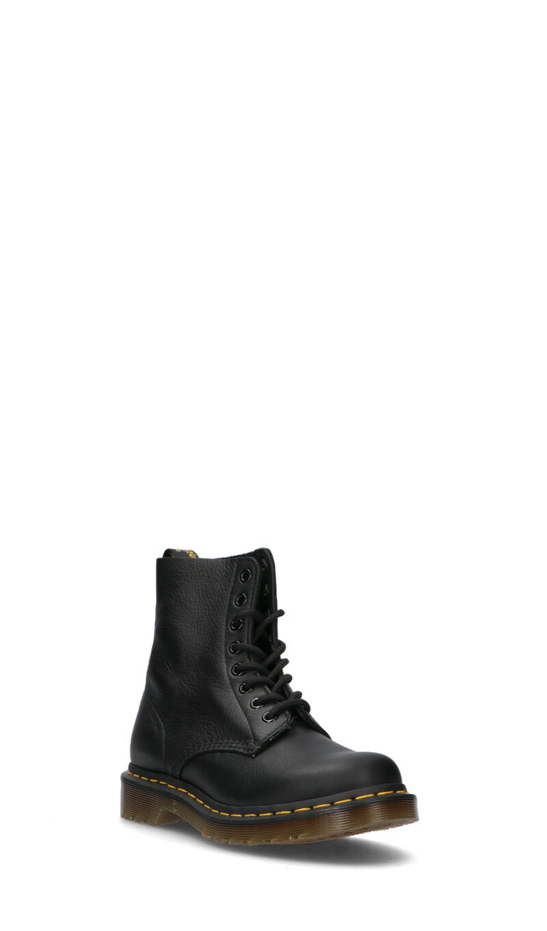 DR. MARTENS Anfibio donna nero in pelle