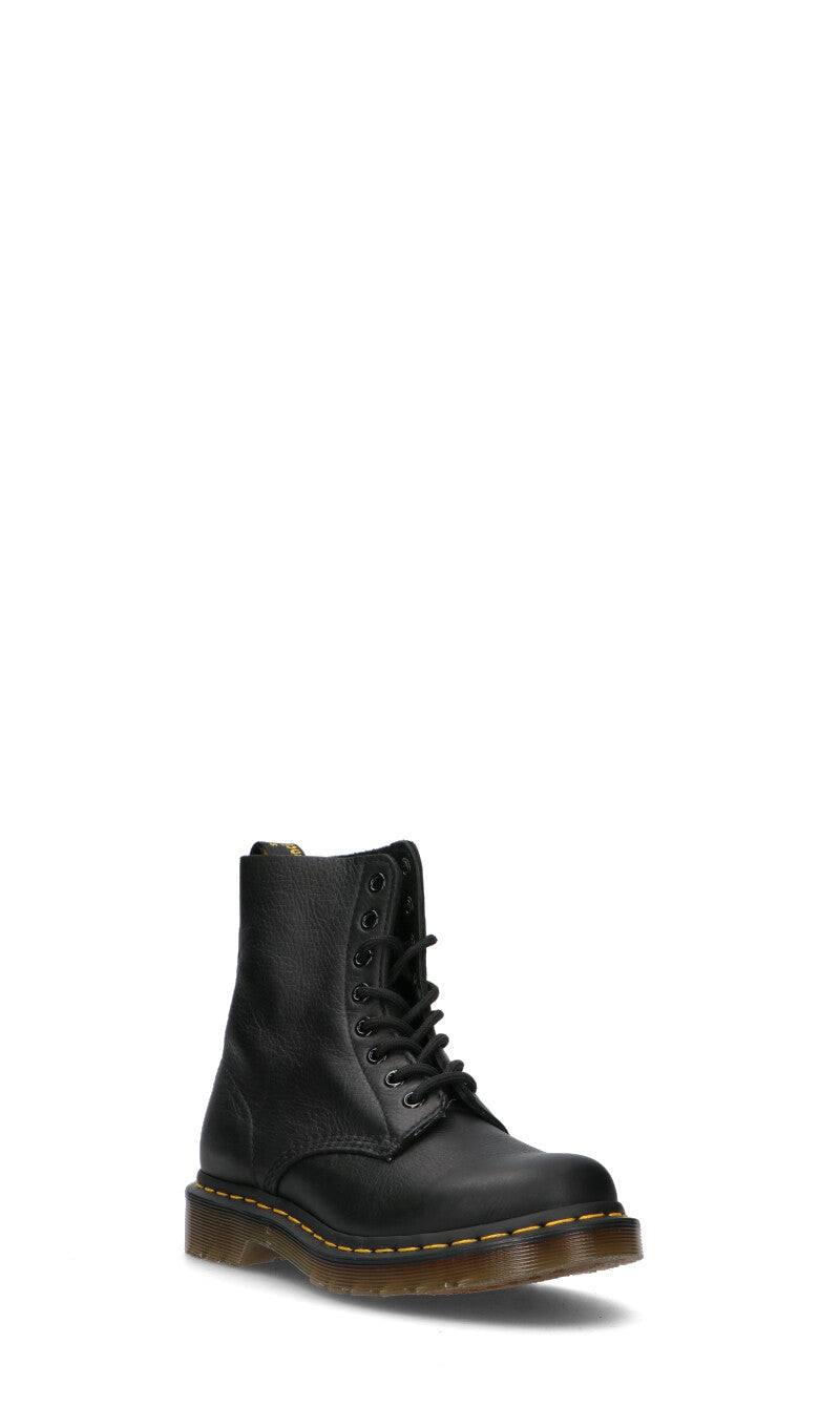 DR. MARTENS Anfibio donna nero in pelle