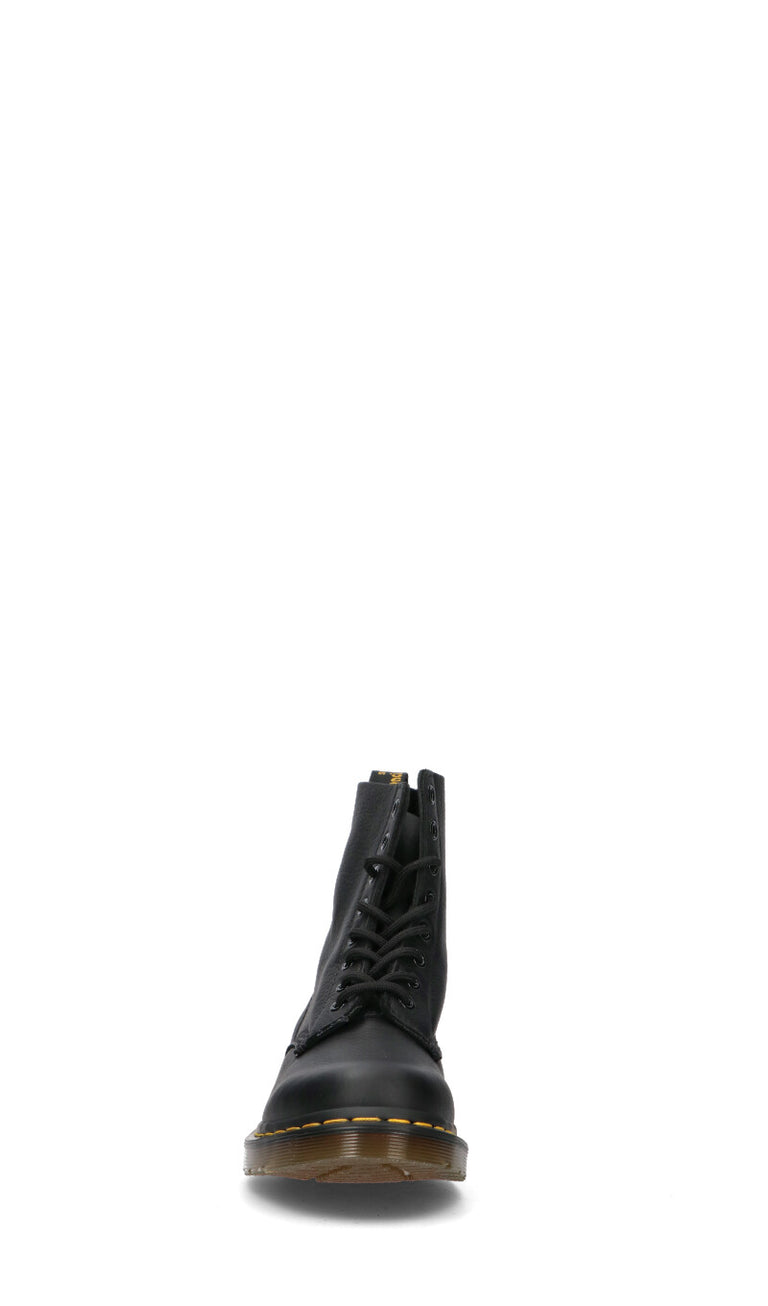 DR. MARTENS Anfibio donna nero in pelle